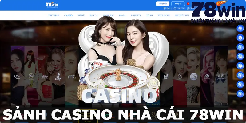 Casino 78win – Thiên Đường Giải Trí Đang Chờ Đón Bạn